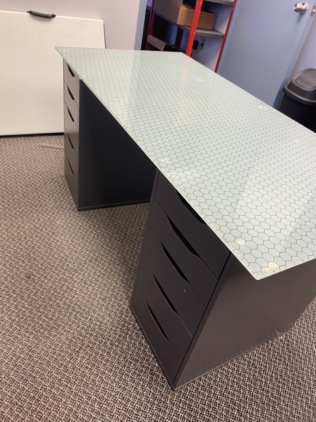 IKEA Desk with Alex Drawers - photo 2