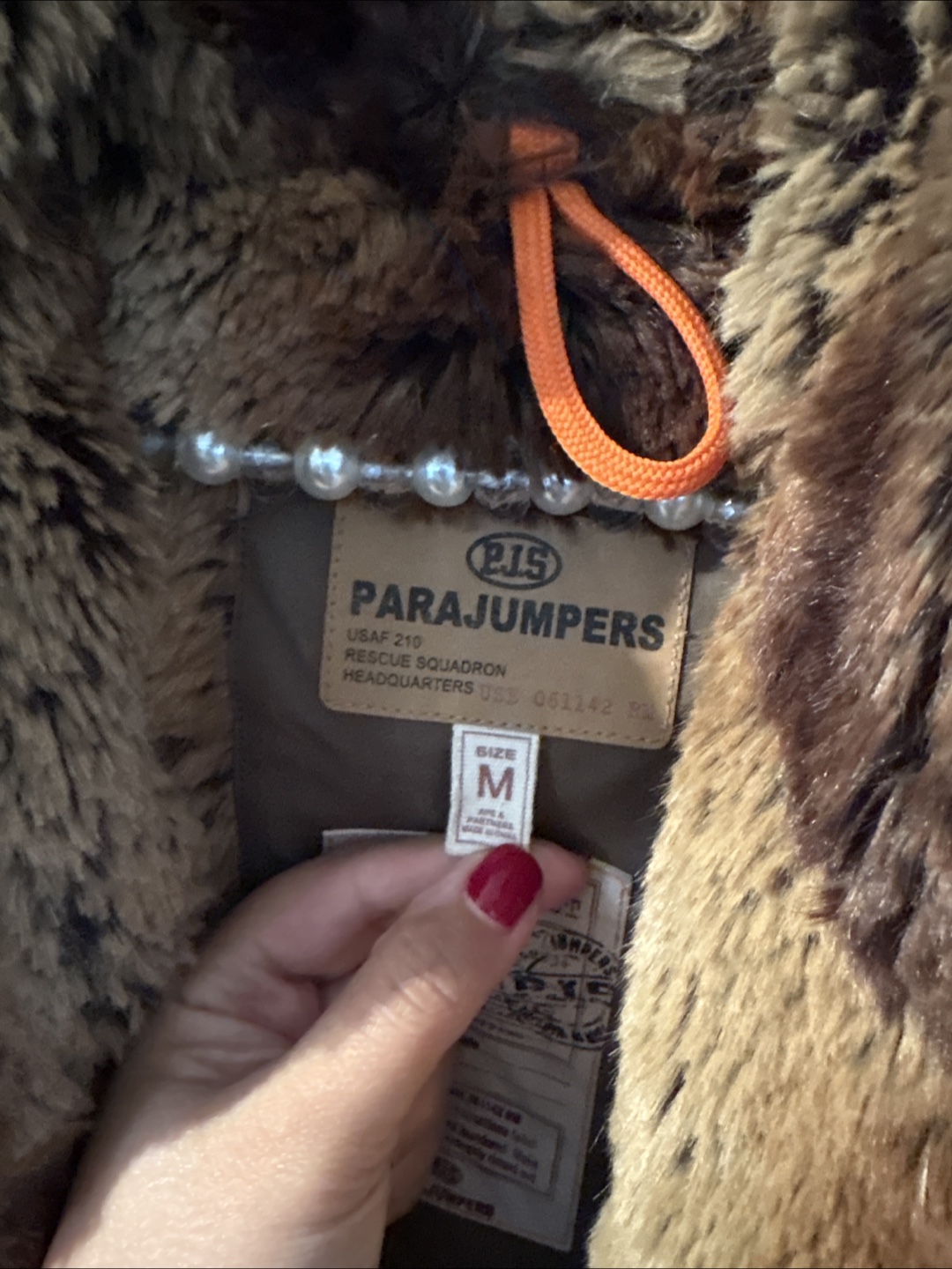 Para Jumpers olive green faux fur lined parka - photo 4
