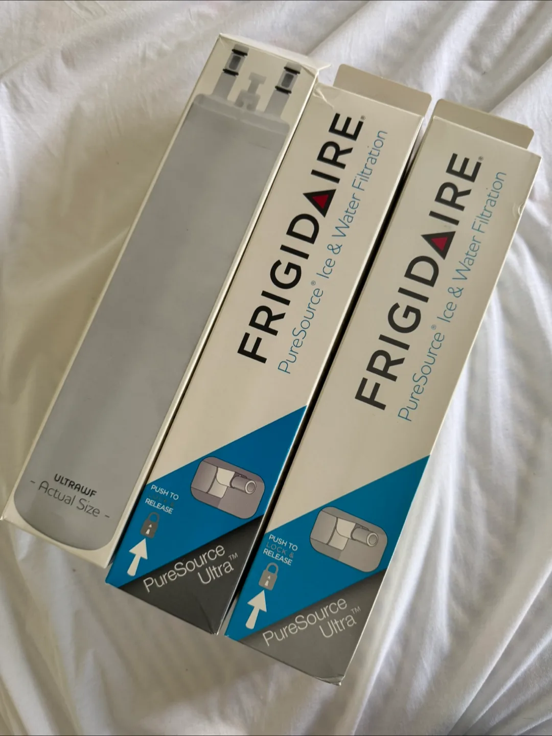 NIB 3 pack Frigidaire Ice & Water Refrigerator Filters thumbnail