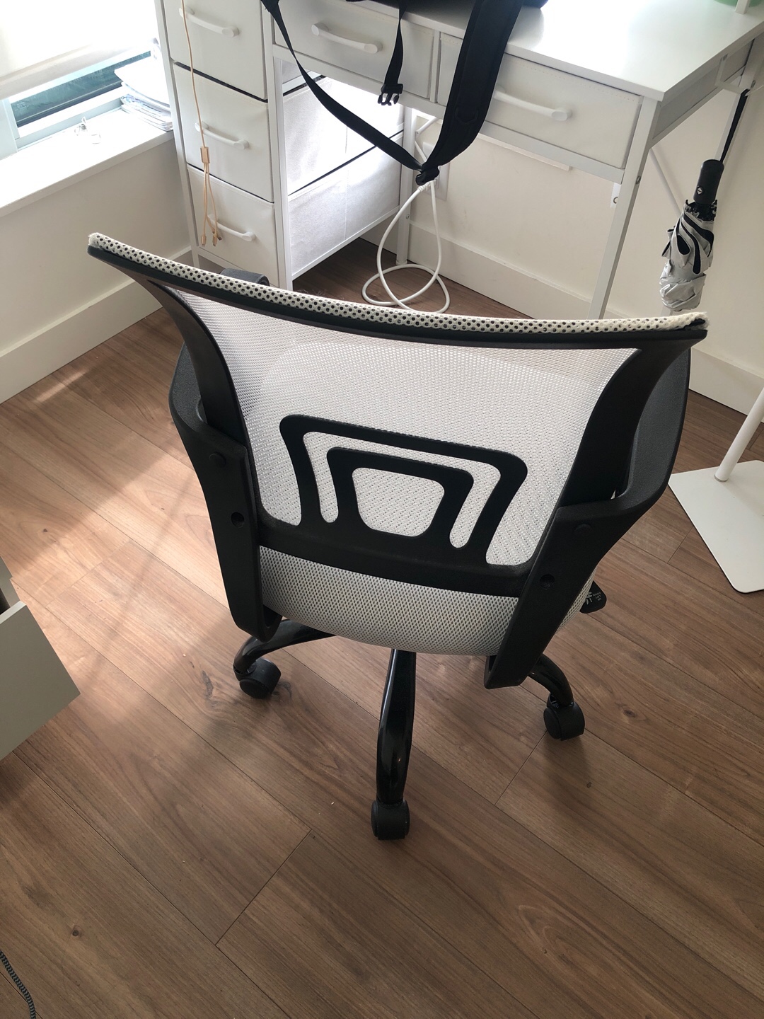 Grey Mesh Office Chair - photo 2