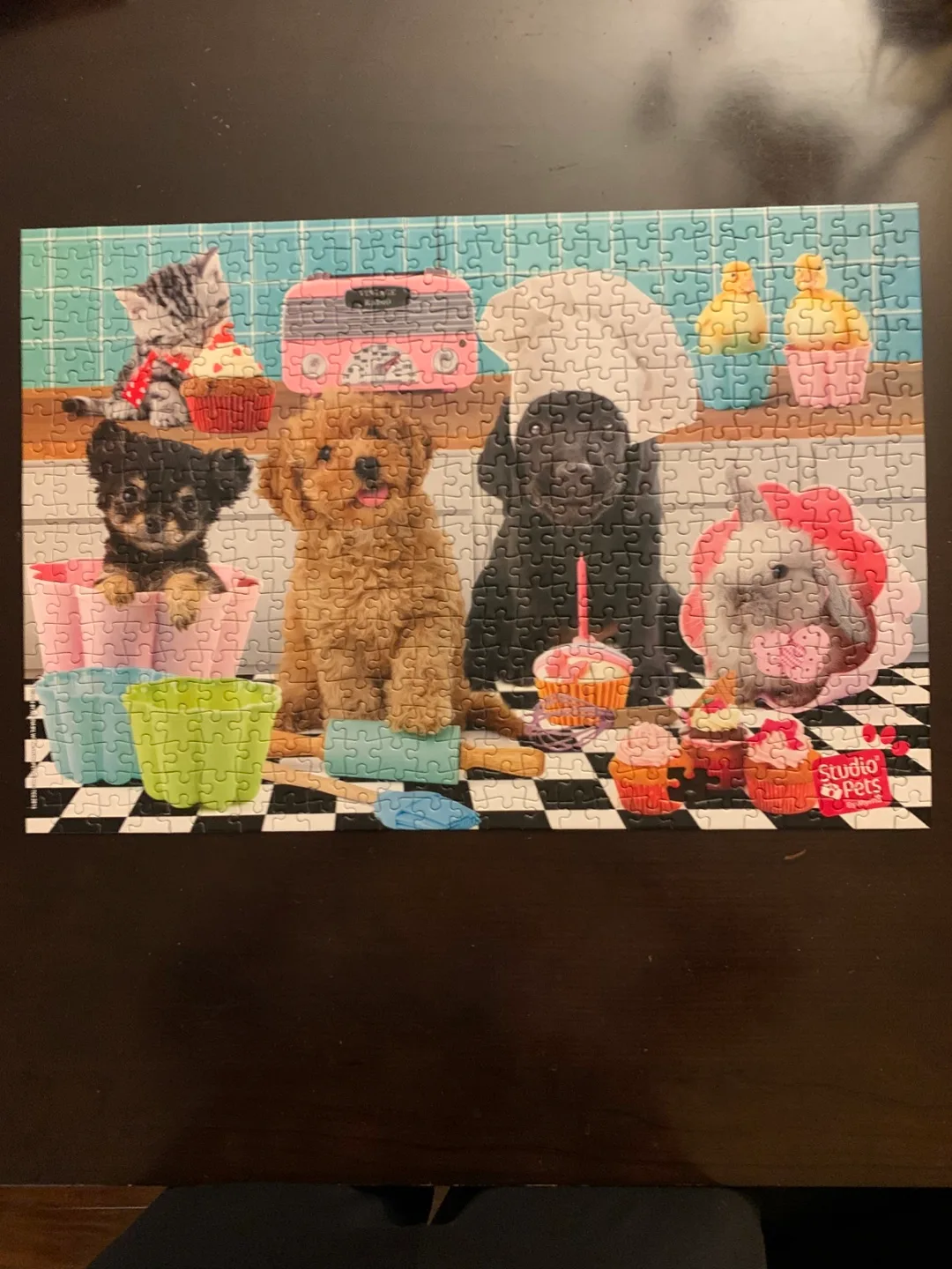 Studio Pets 500 pc-Piece Puzzle: Baking Buddies thumbnail