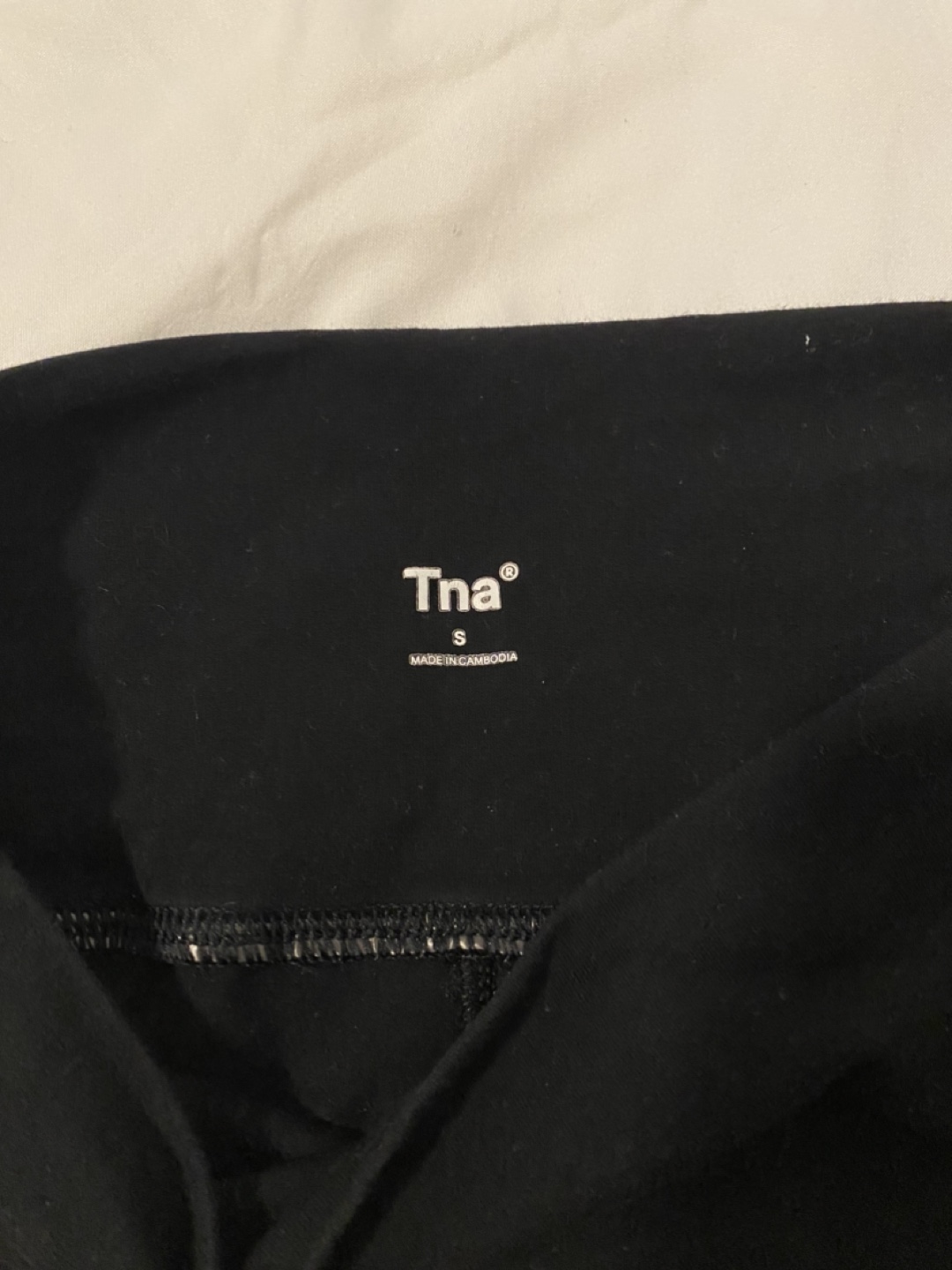 Tna Black Bike Shorts - Size Small - photo 2