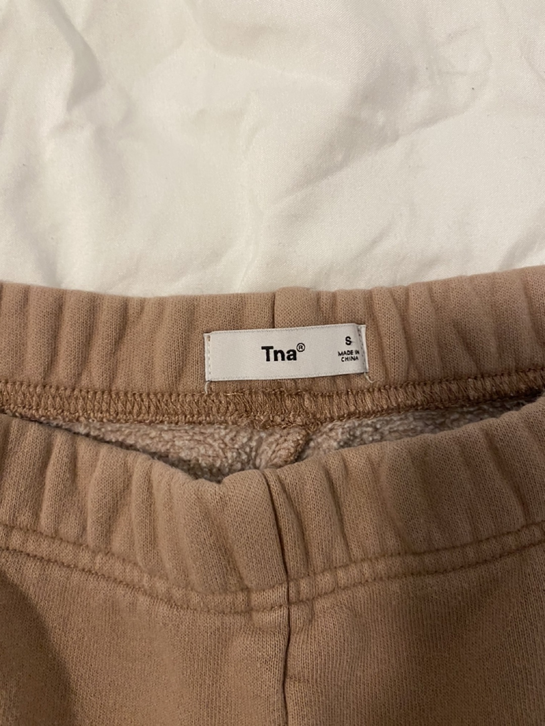 Tna size small mauve sweat shorts - photo 2