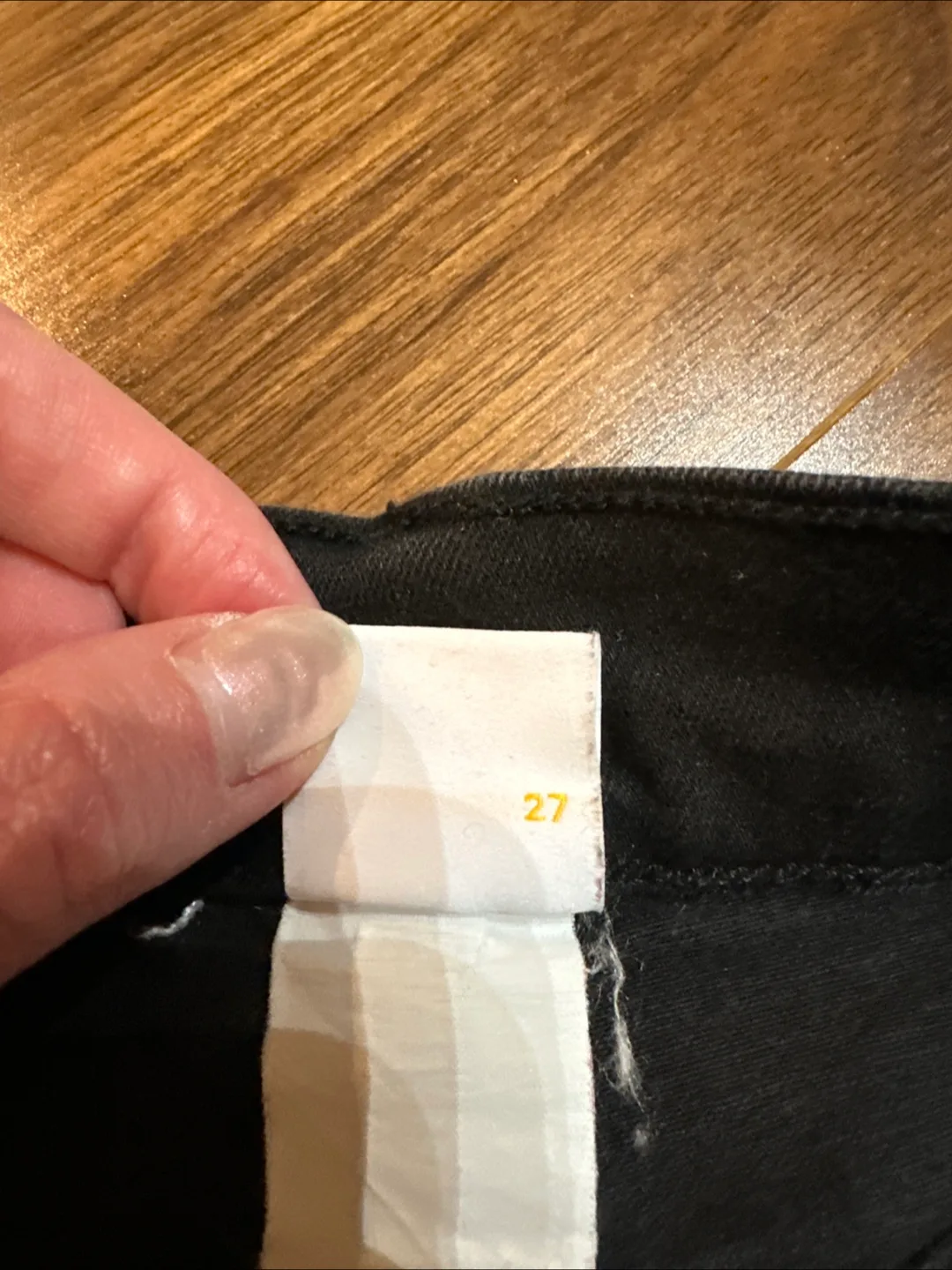 Black Skinny Jeans - Size 27 image indicator(3)