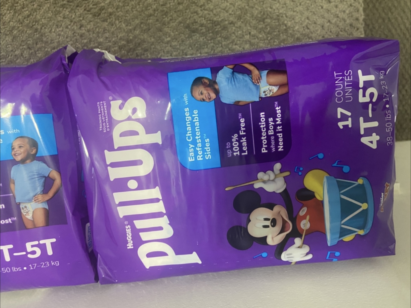4 Packs Pull-Ups Diapers 4T-5T - photo 2