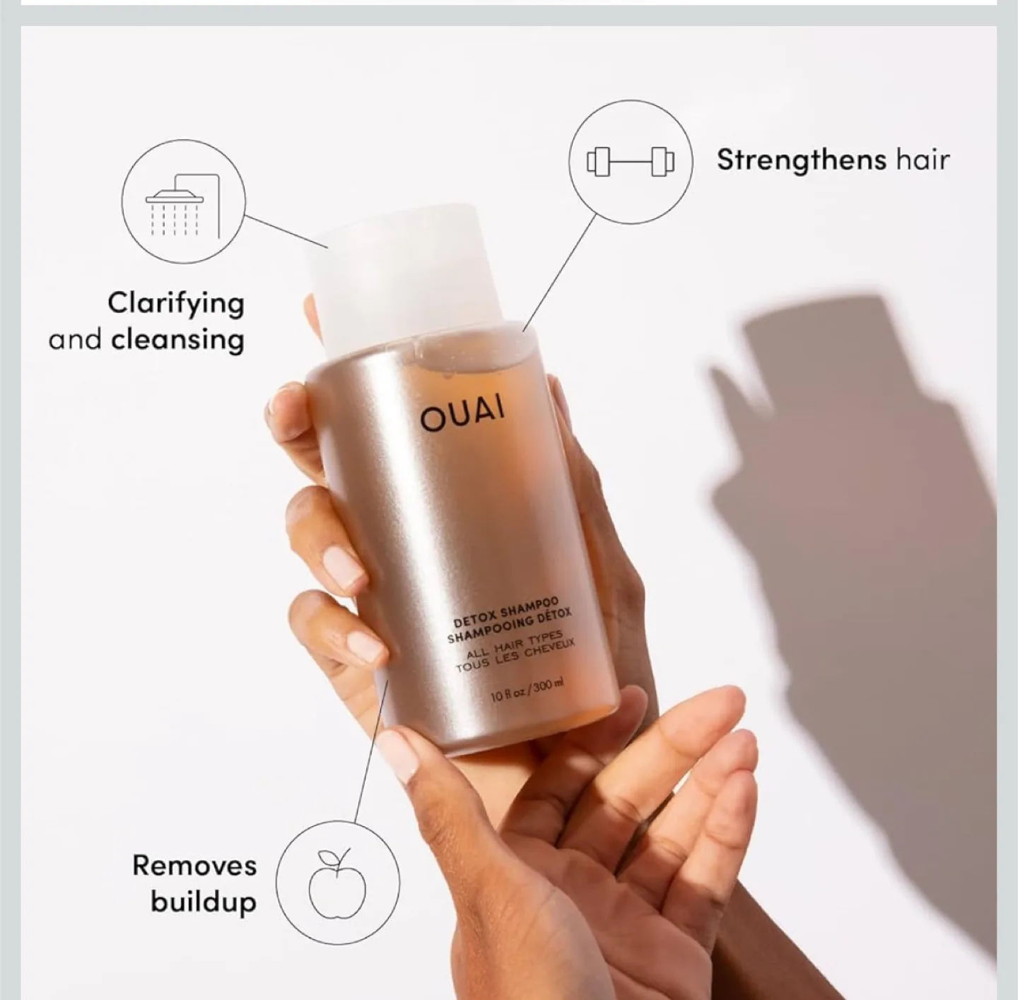 OUAI Detox Shampoo - 10 fl oz / 300 ml image indicator(2)