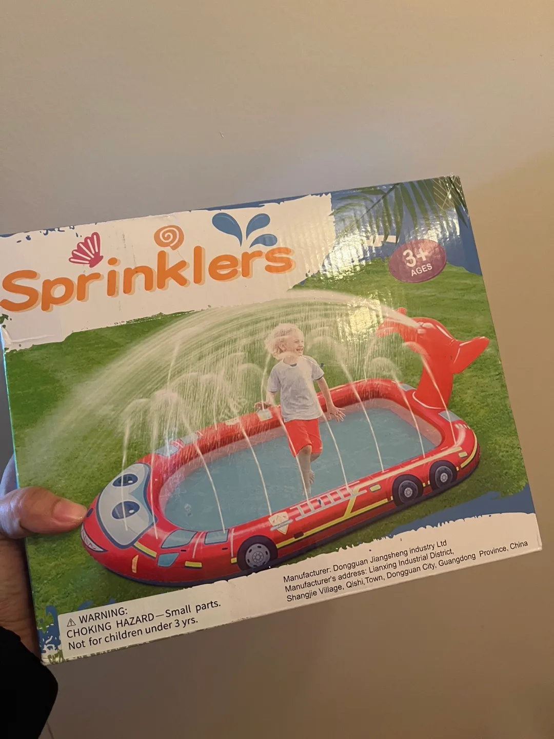 Inflatable Sprinkler Pool for Kids thumbnail