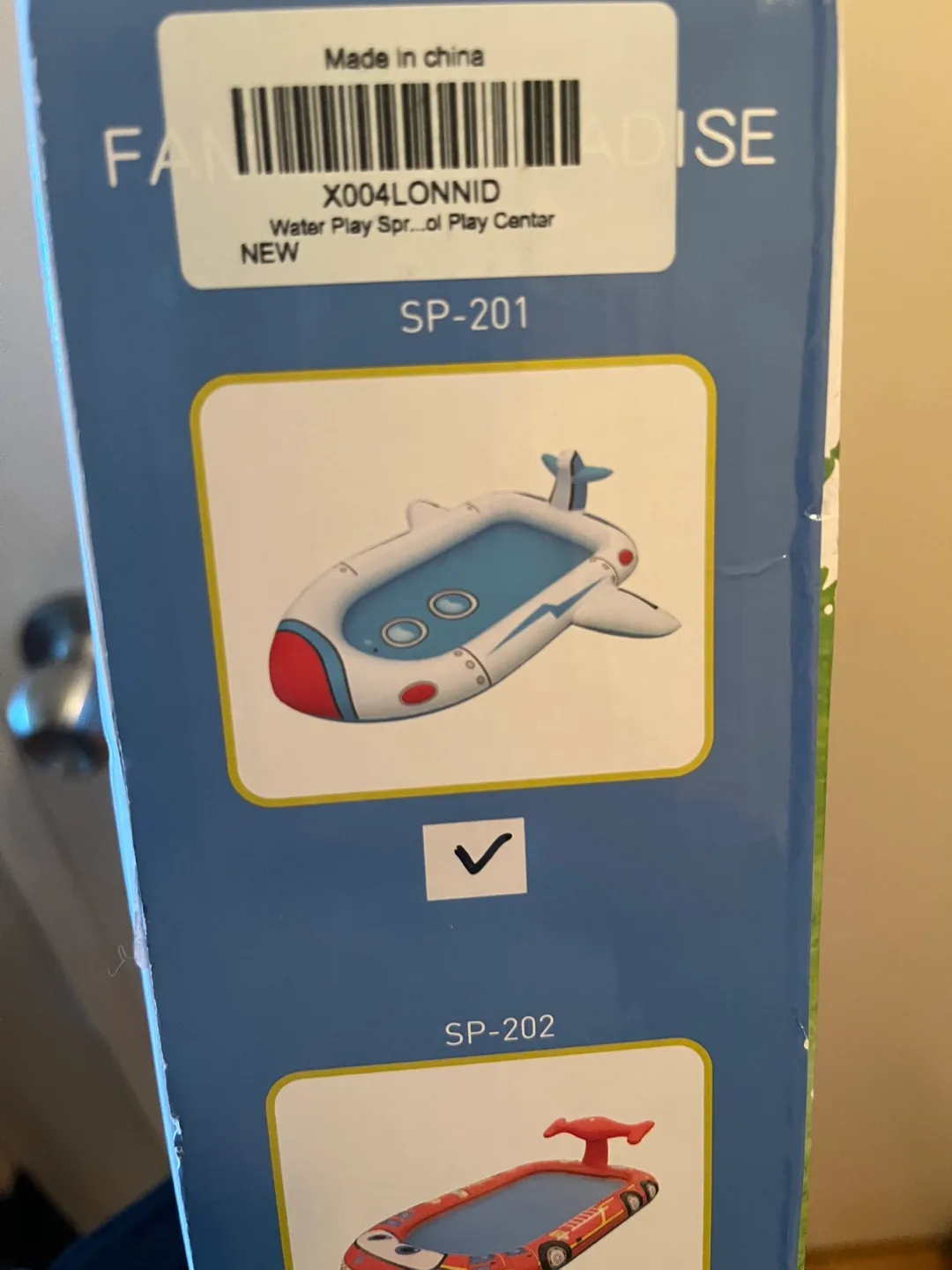 Inflatable Sprinkler Pool for Kids image indicator(2)