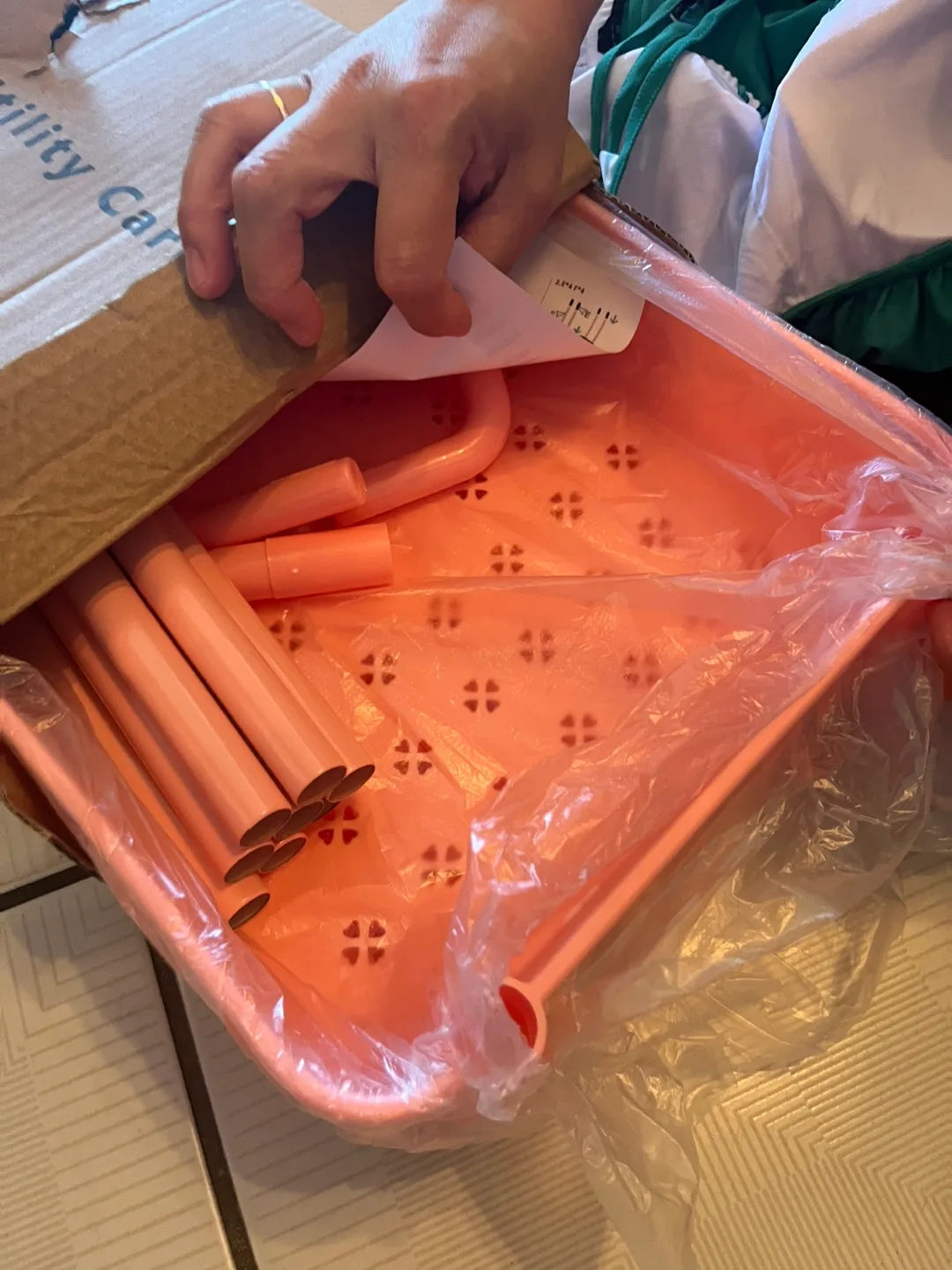 Three-Tier Rolling Utility Cart image indicator(3)