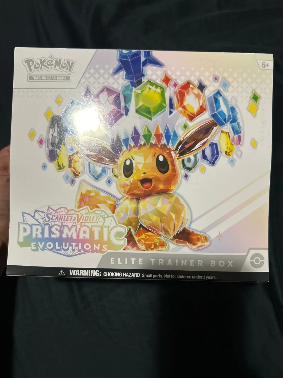 Pokémon Prismatic Evolutions Elite Trainer Box thumbnail