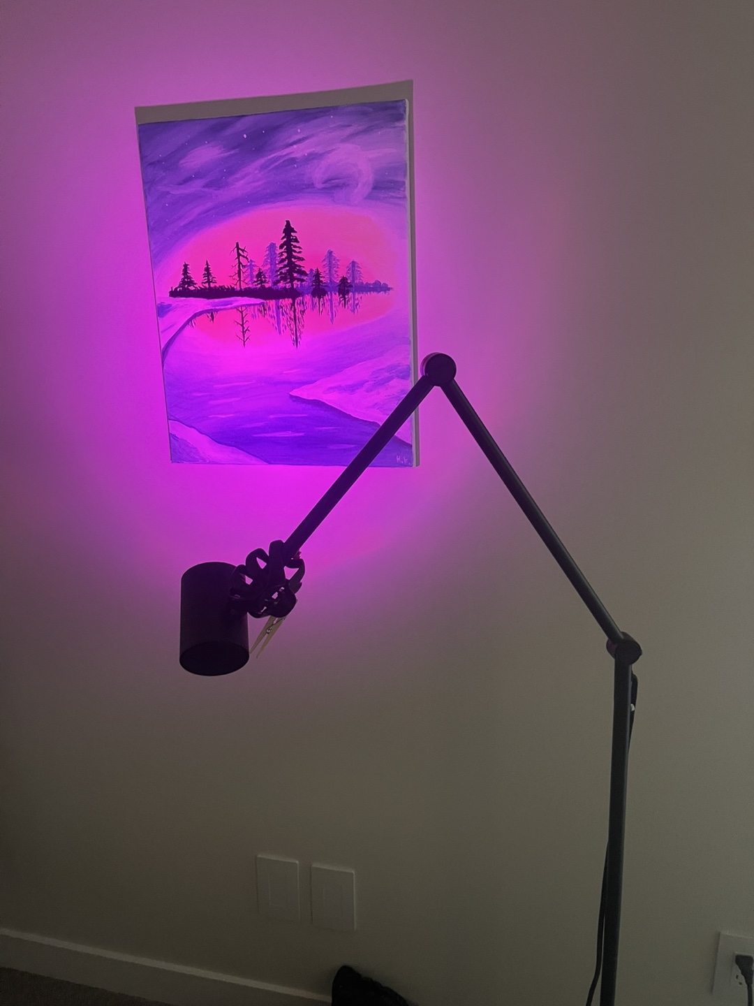 IKEA NYMÅNE Floor Lamp - Anthracite - photo 3