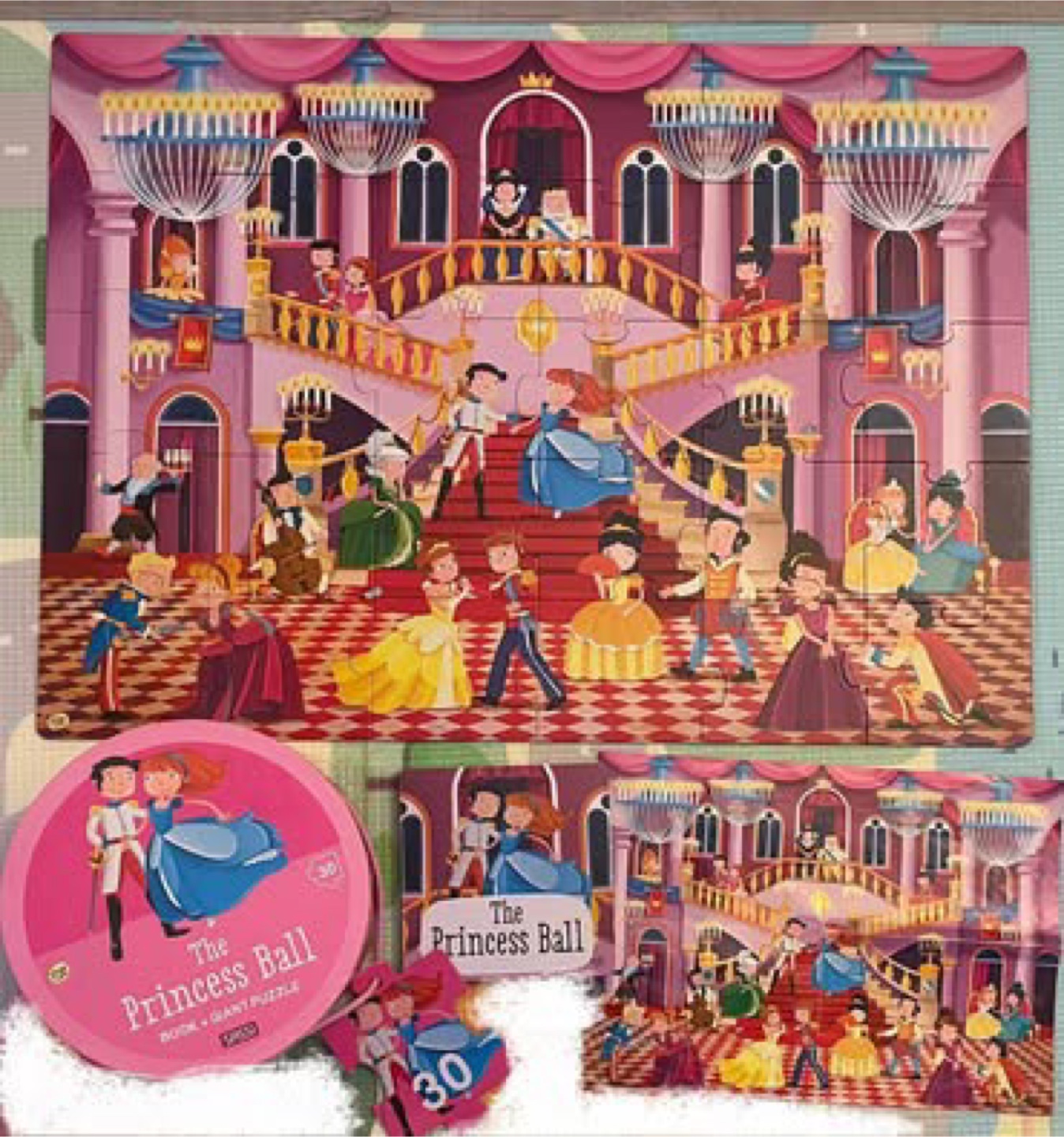 Matteo Gaule The Princess Ball Book and Giant Puzzle