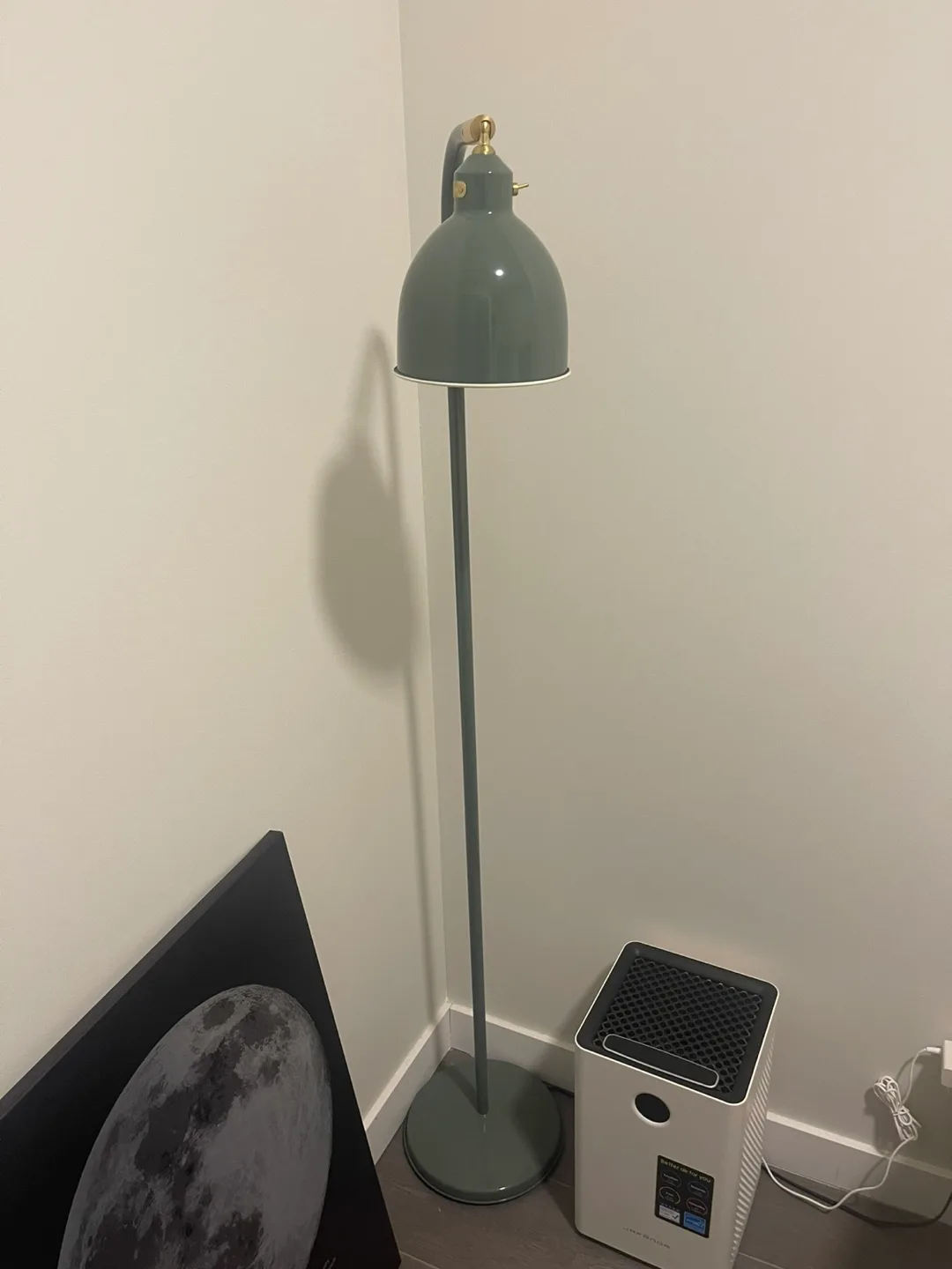 IKEA RÖDFLIK Floor Lamp - Gray-Green thumbnail