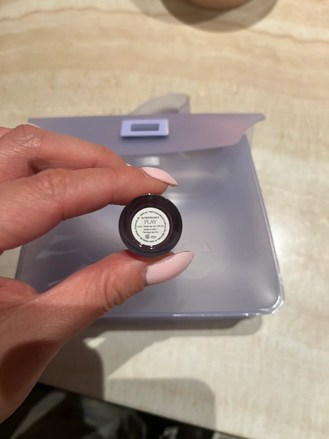 Saie High-Shine Lip Gloss - Pink image indicator(5)