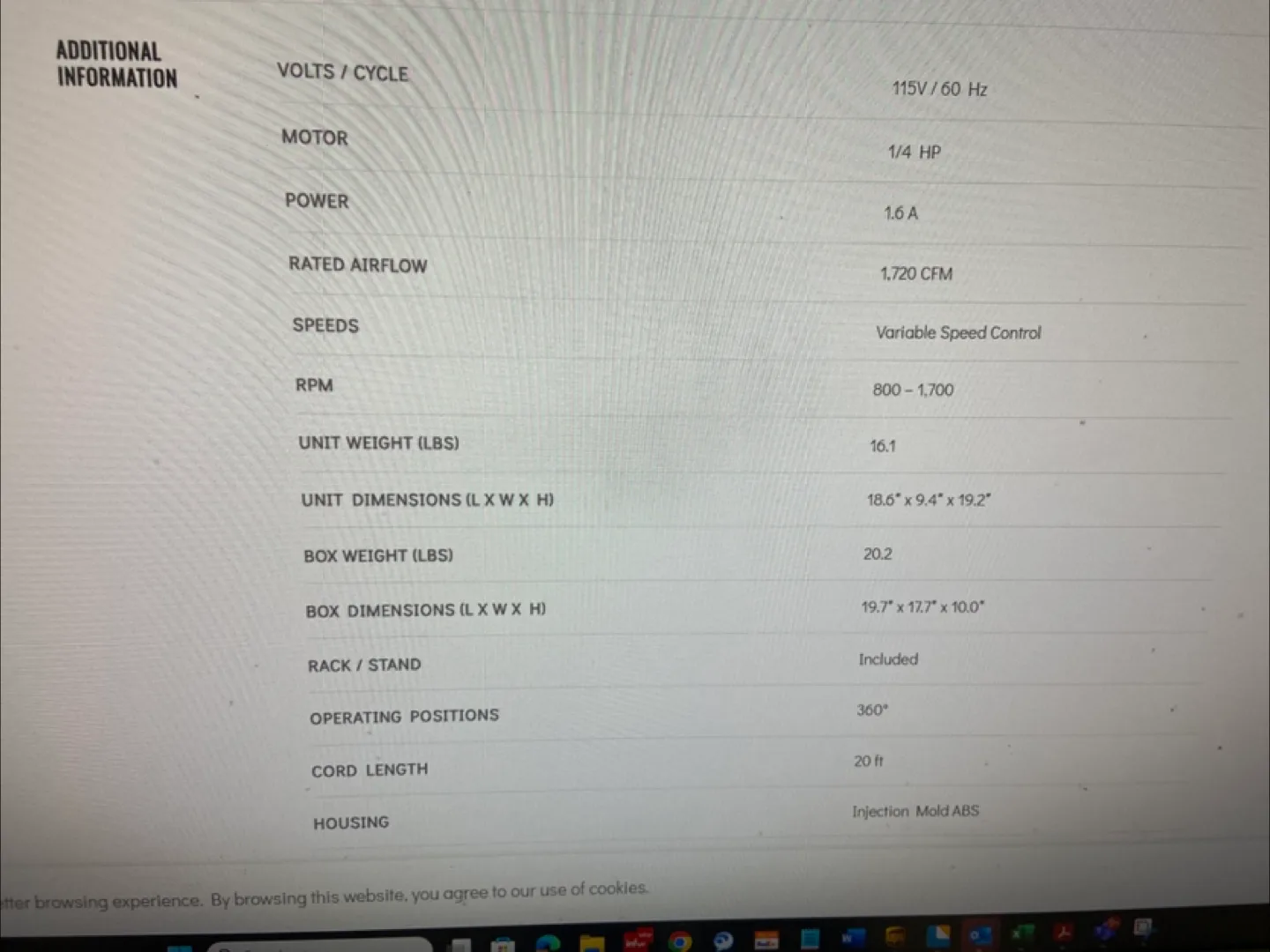 Xpower X-Professional  Axial Fan. Maximum   043-5709-4 image indicator(4)