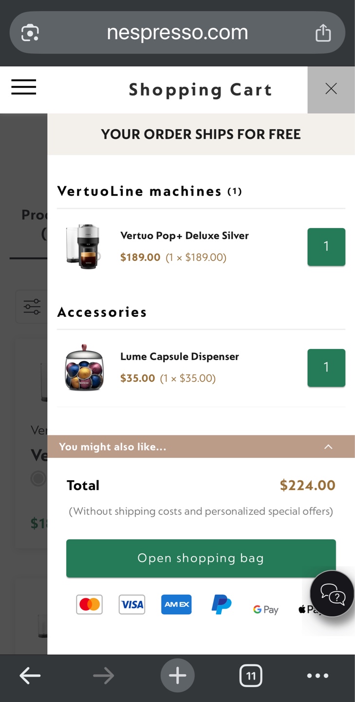 Nespresso Vertuo Pop+ Bundle - photo 2
