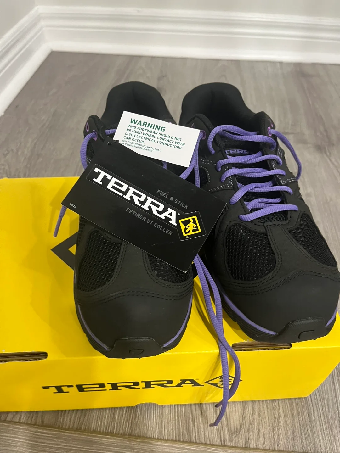 Terra Safety Shoes - Women's Size 9. Never worn thumbnail