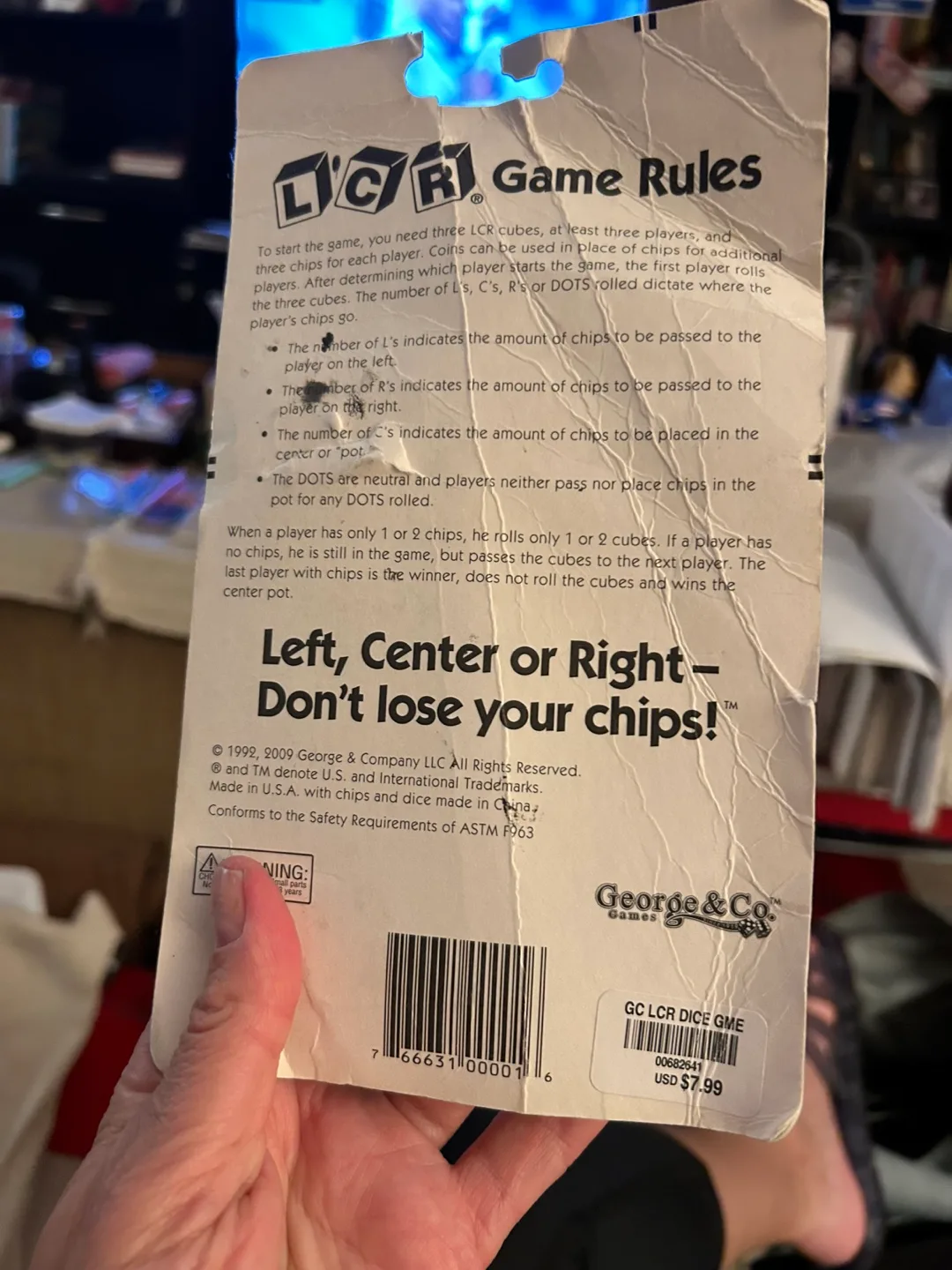 Left Center Right Dice Game by George & Co. image indicator(2)