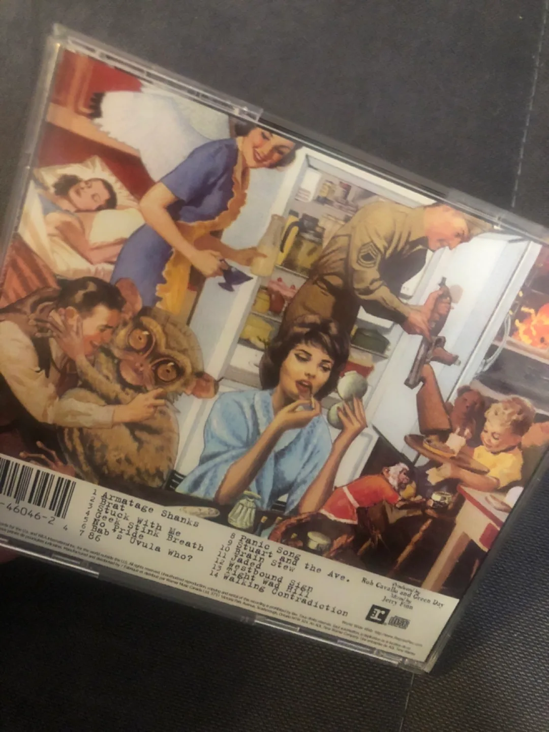 Green Day - Insomniac CD image indicator(6)