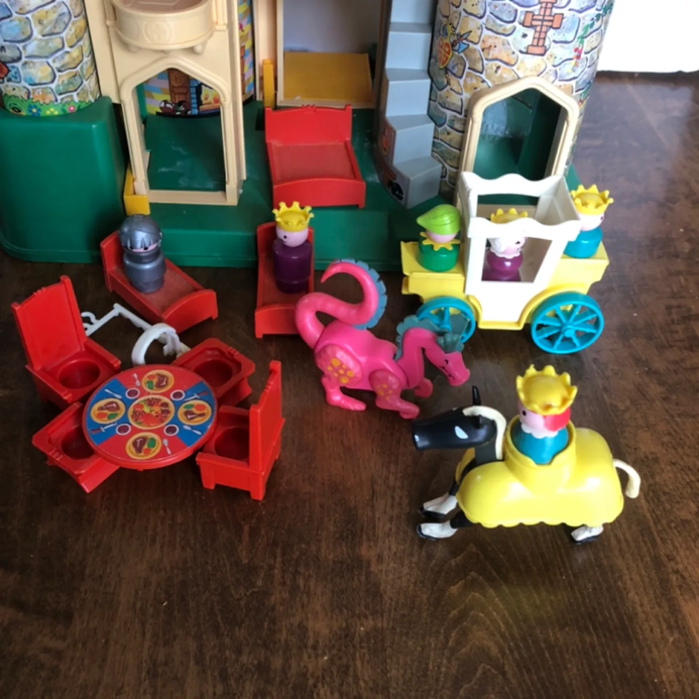 Vintage Fisher-Price Little People Castle Playset image indicator(3)