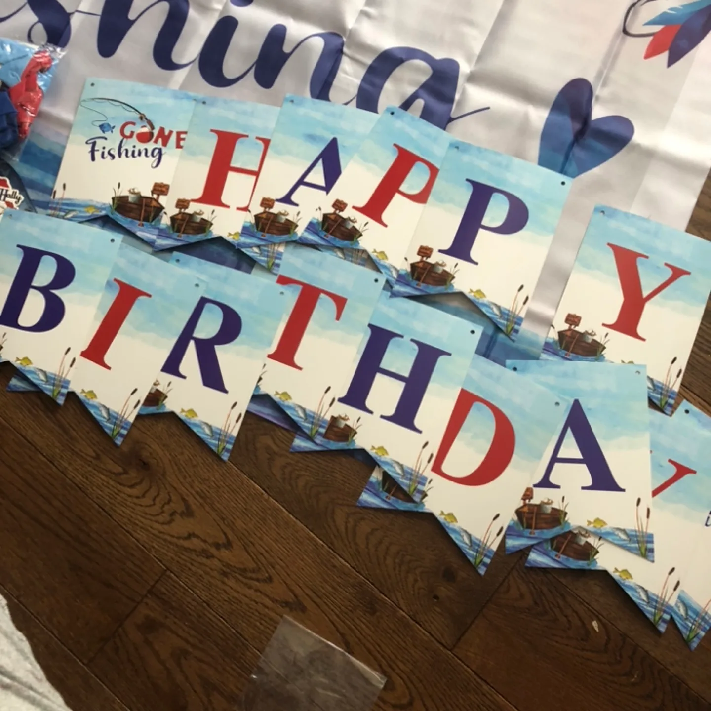 Gone Fishing Birthday Party Decorations image indicator(3)