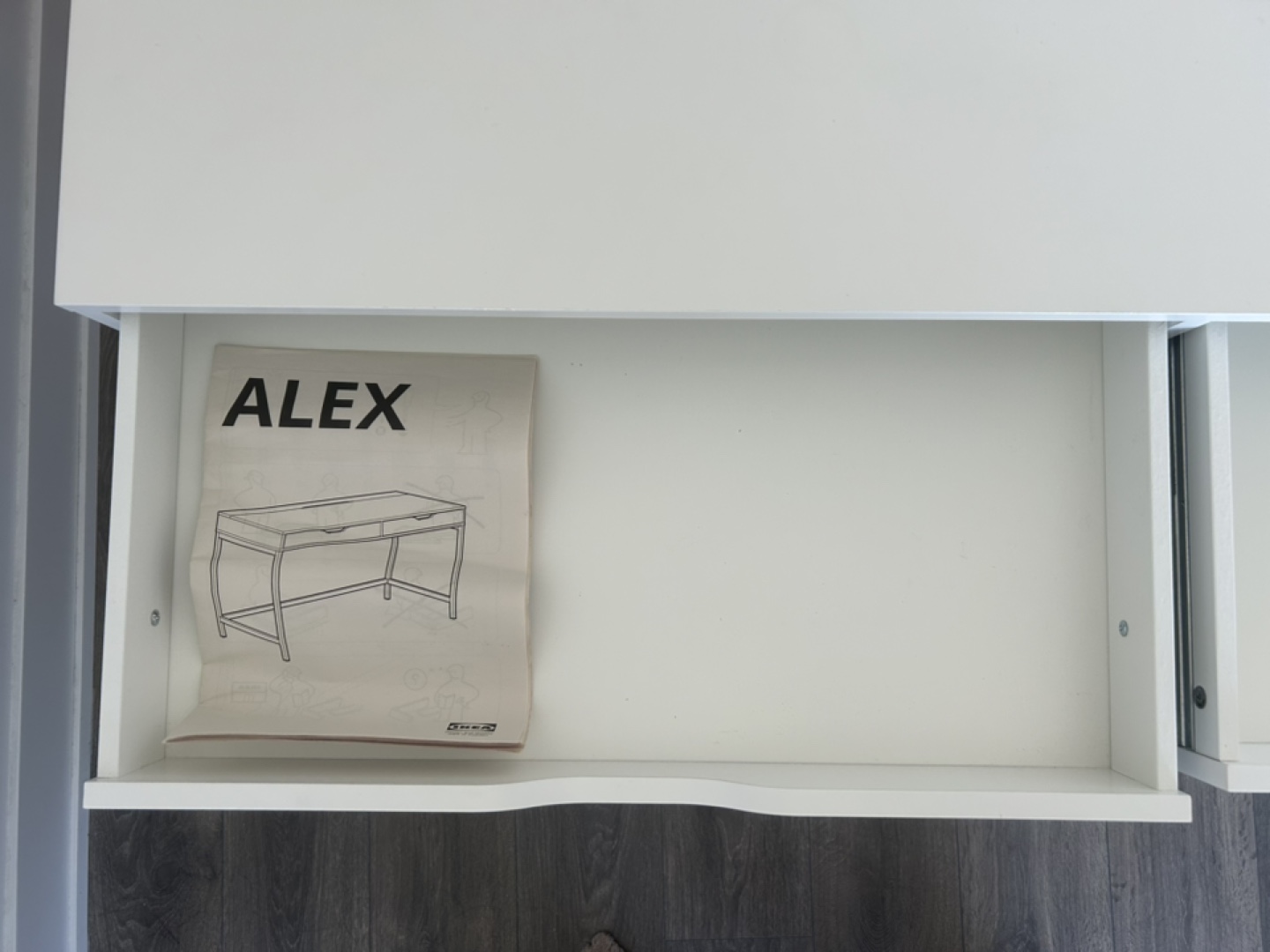 IKEA ALEX Desk - White - photo 2