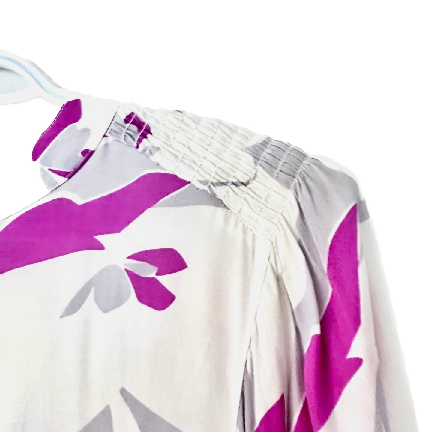 Vintage 80s Tom D'Auria Abstract Floral Midi Dress Size 6 image indicator(5)