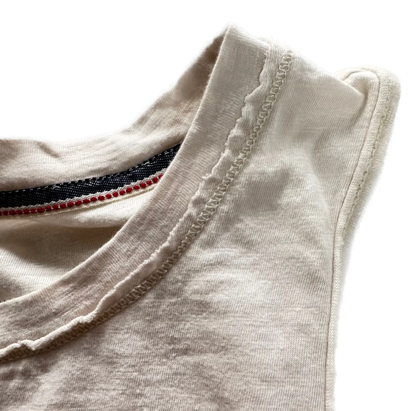 Anthropologie Pilcro Small Off-White Sleeveless Twist Back Top image indicator(6)