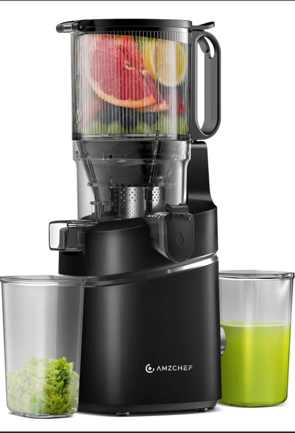 AMZCHEF Cold Press Juicer -  Auto-Cutting Chute thumbnail