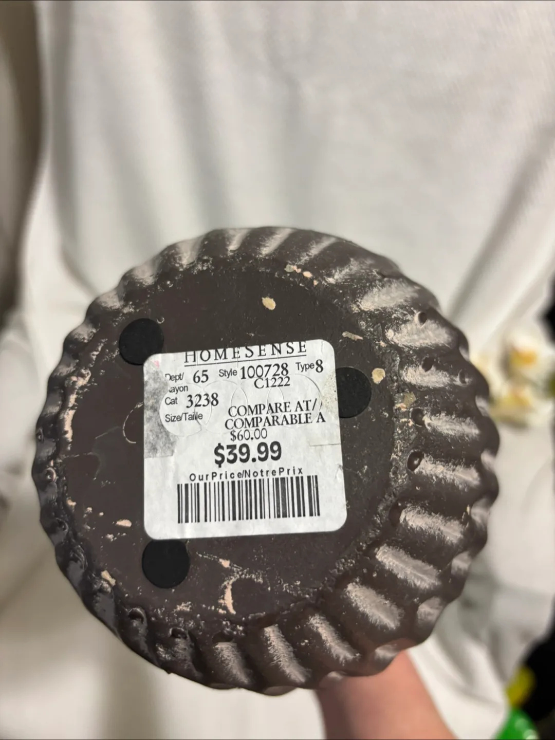 Artificial Orchid Arrangement in Decorative Pot image indicator(6)