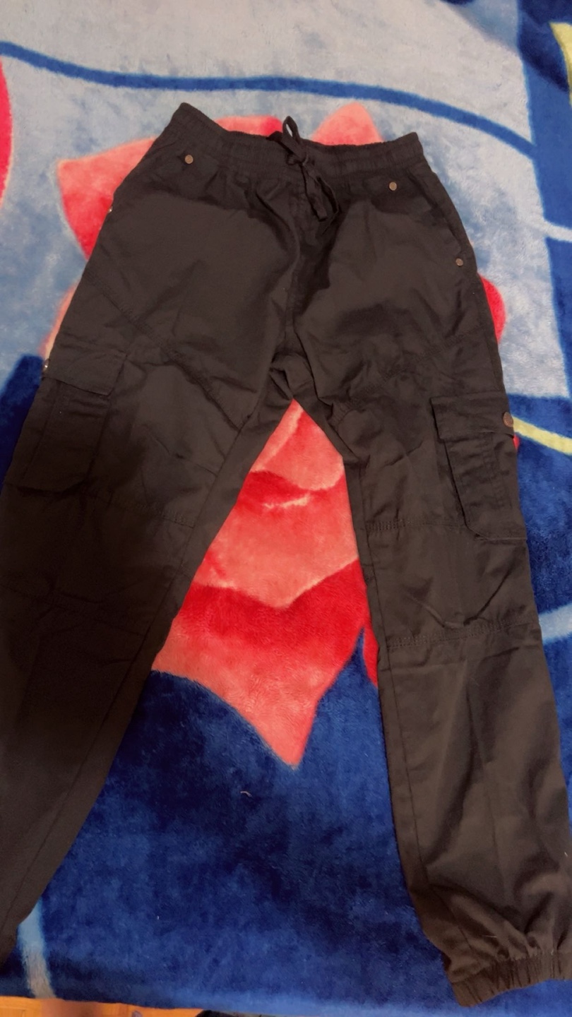 DAPU Black Cargo Pants - photo 2