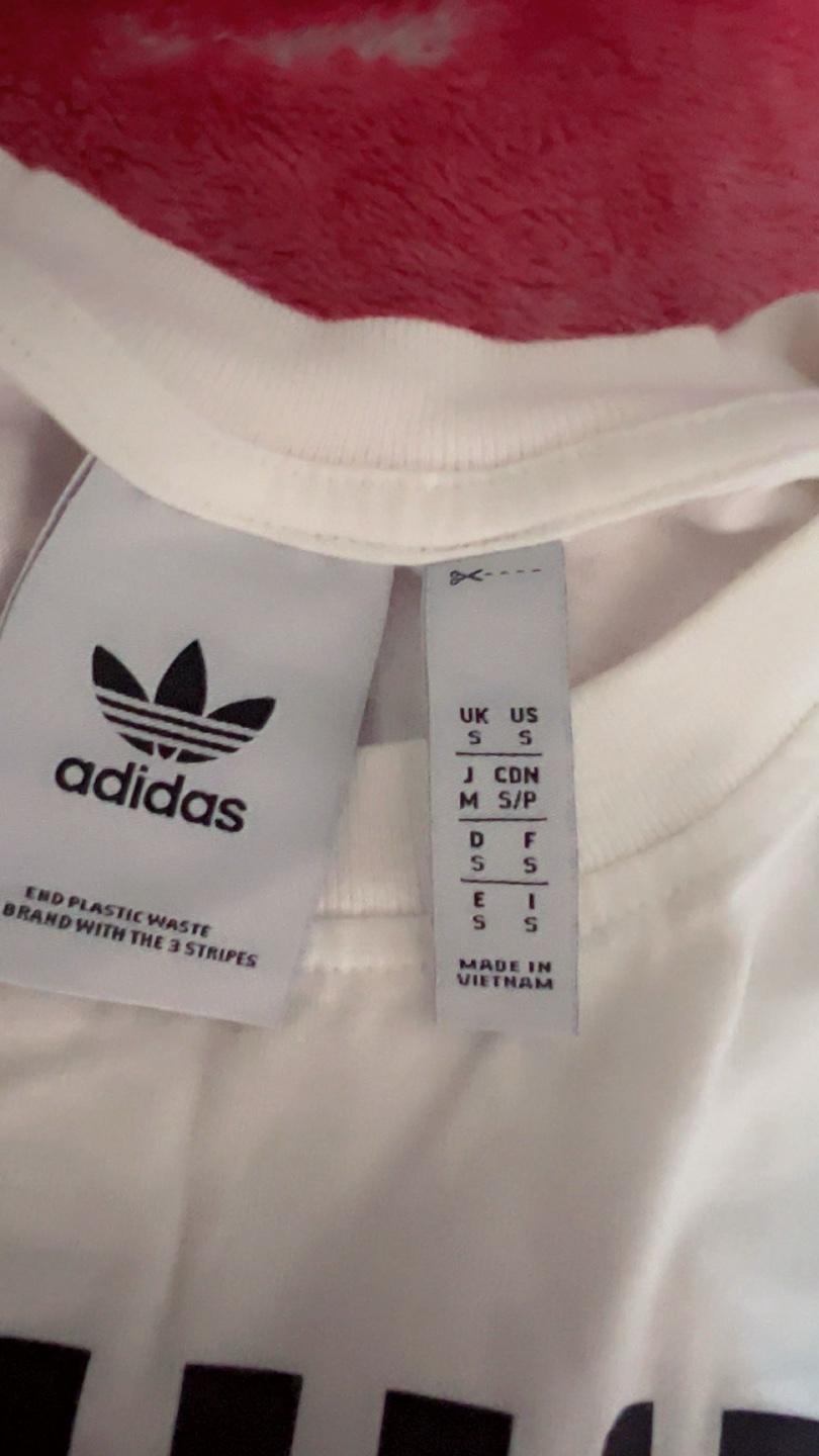 Adidas Women's Size Small White T-Shirt - photo 3