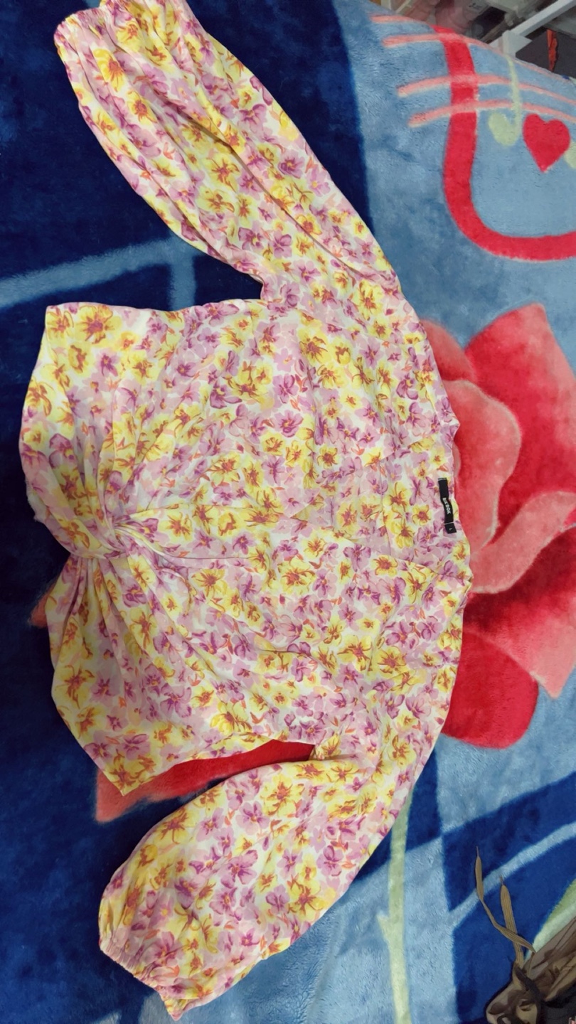 Bik Bok Floral Blouse, Size Large