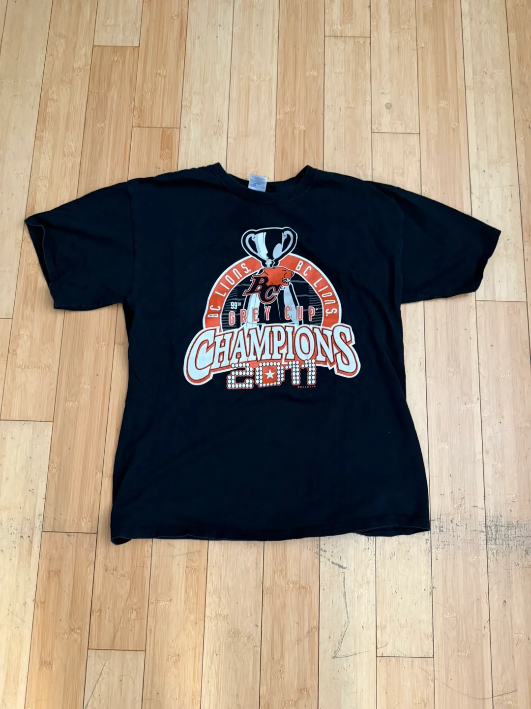 BC Lions 2011 Grey Cup Champions T-Shirt thumbnail