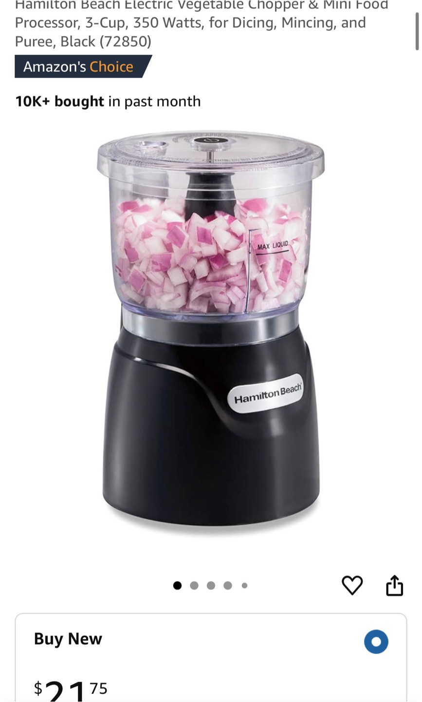 *MOVE OUT May 12* Electric Vegetable Chopper - photo 2