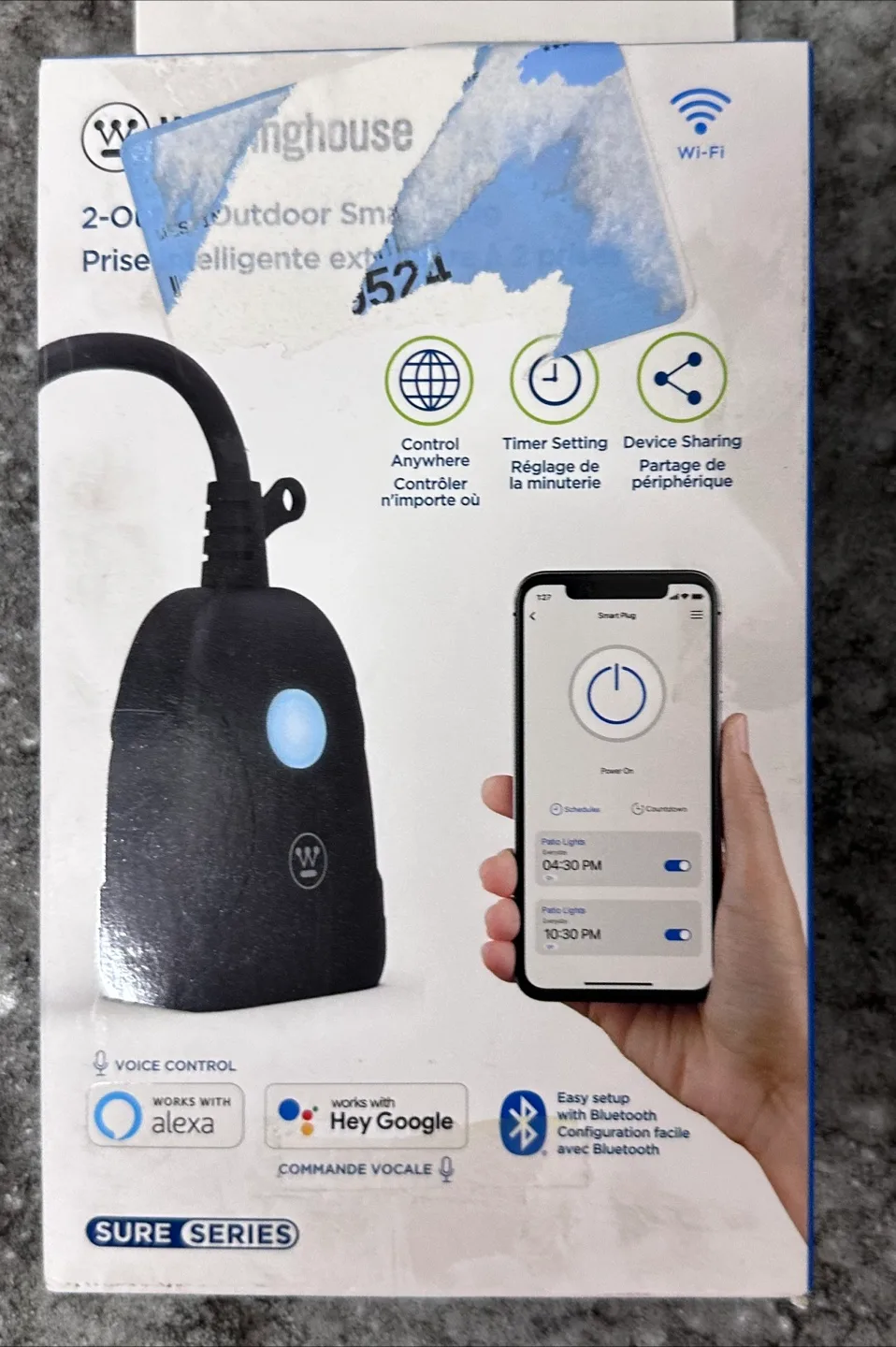 Westinghouse 2-Outlet Outdoor Smart Wifi Plug thumbnail