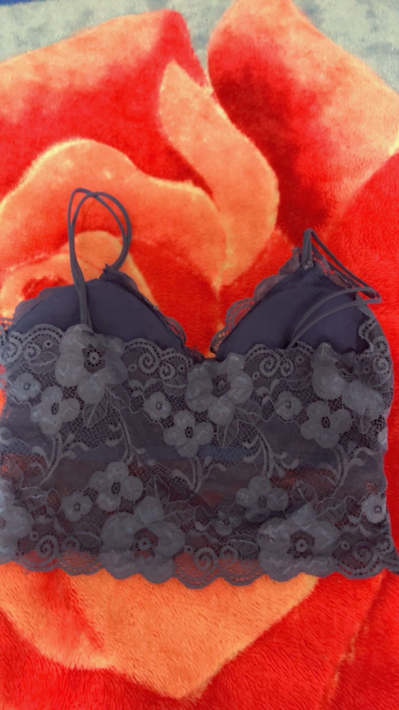 Navy Blue Lace Bralette - photo 2