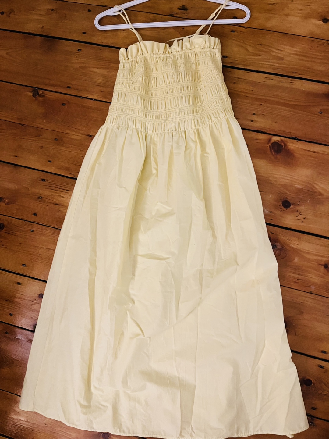 Pale Yellow Sundress, size xsmall