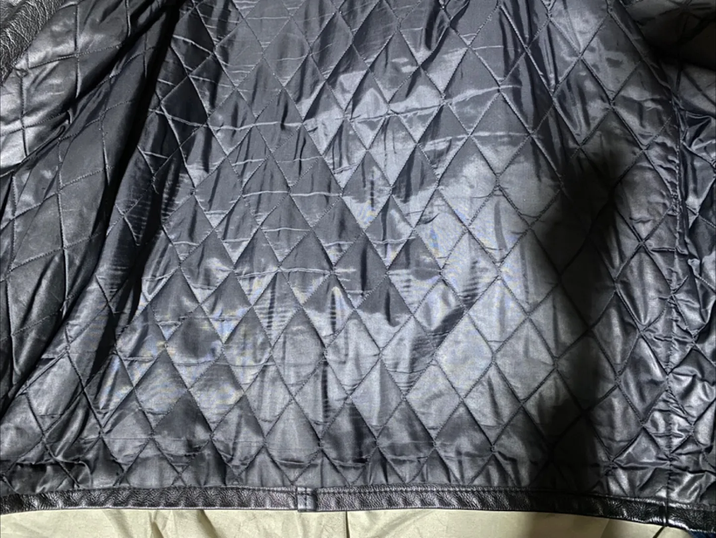 Men’s Leather Boston Bruins embossed jacket image indicator(8)