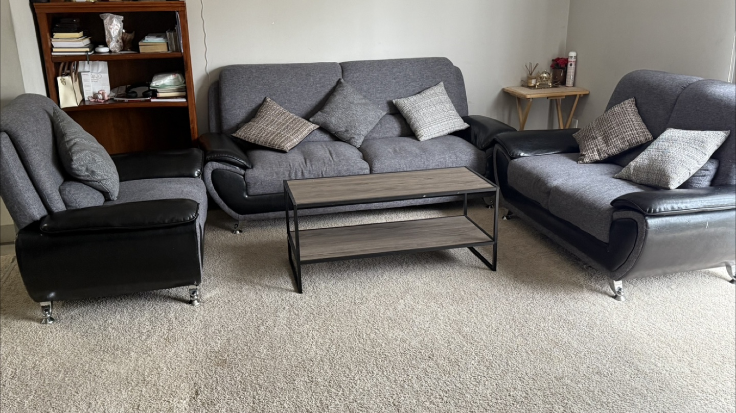 Living Room Set: Sofa, Two Loveseats, and Coffee Table - photo 4