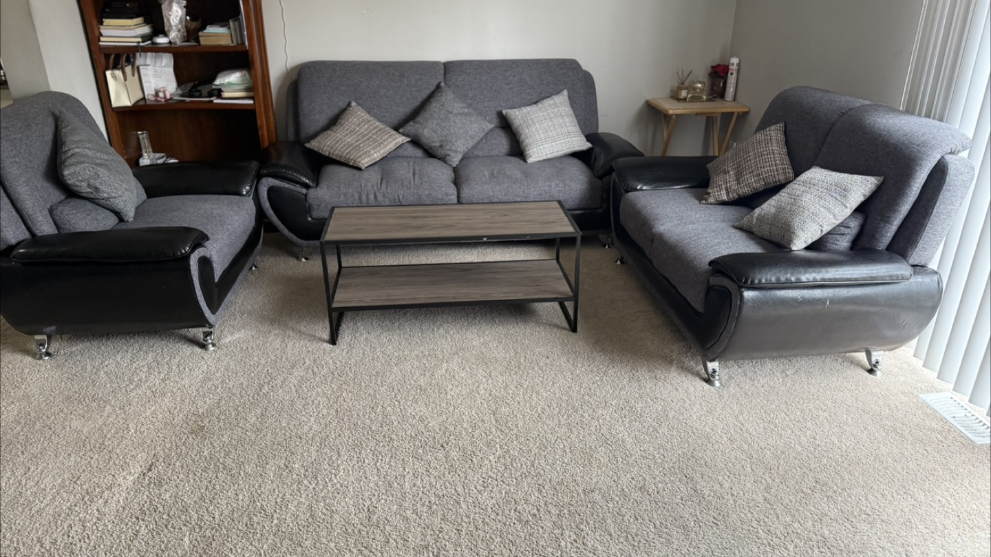 Living Room Set: Sofa, Two Loveseats, and Coffee Table - photo 3