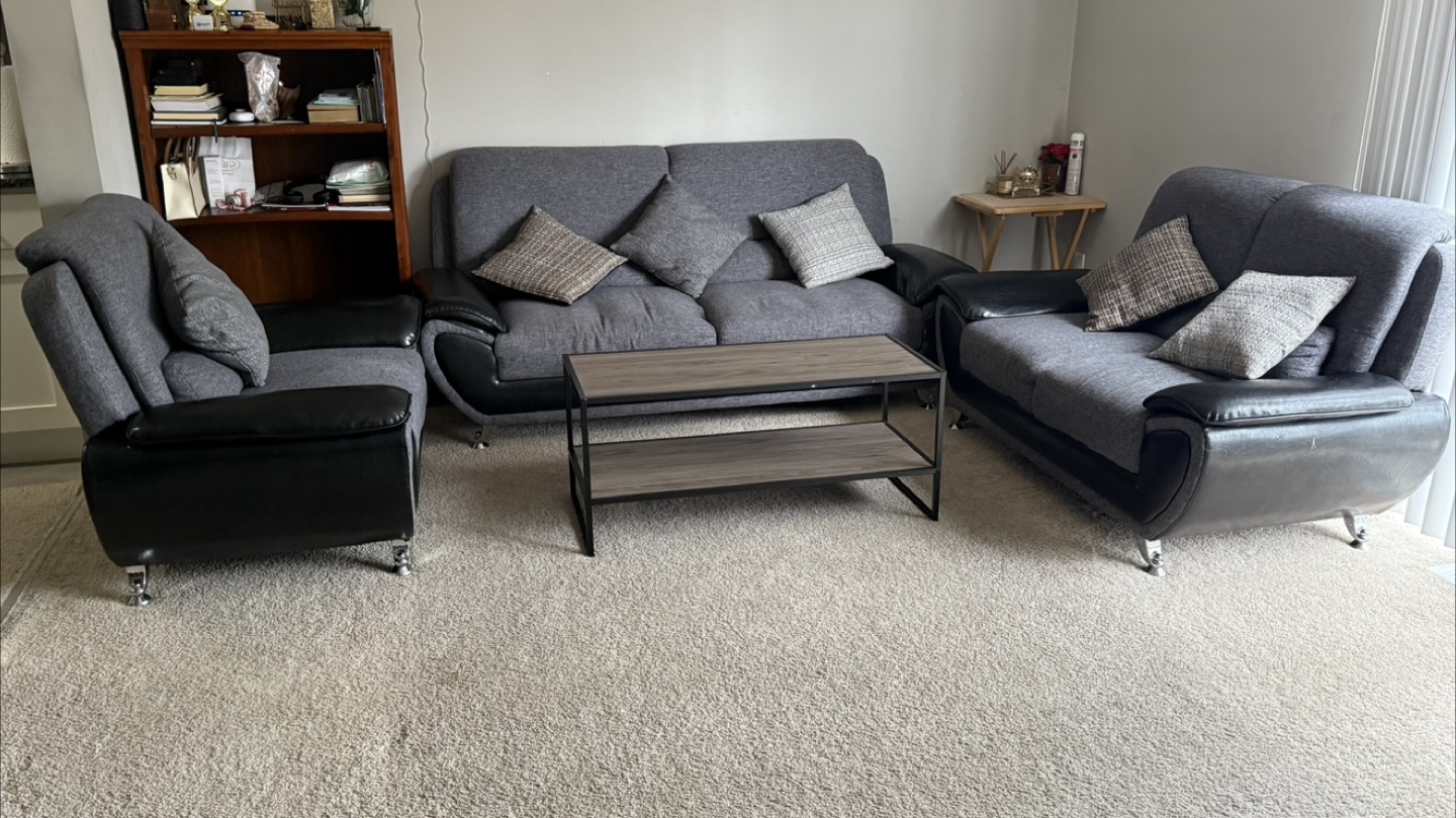 Living Room Set: Sofa, Two Loveseats, and Coffee Table - photo 2