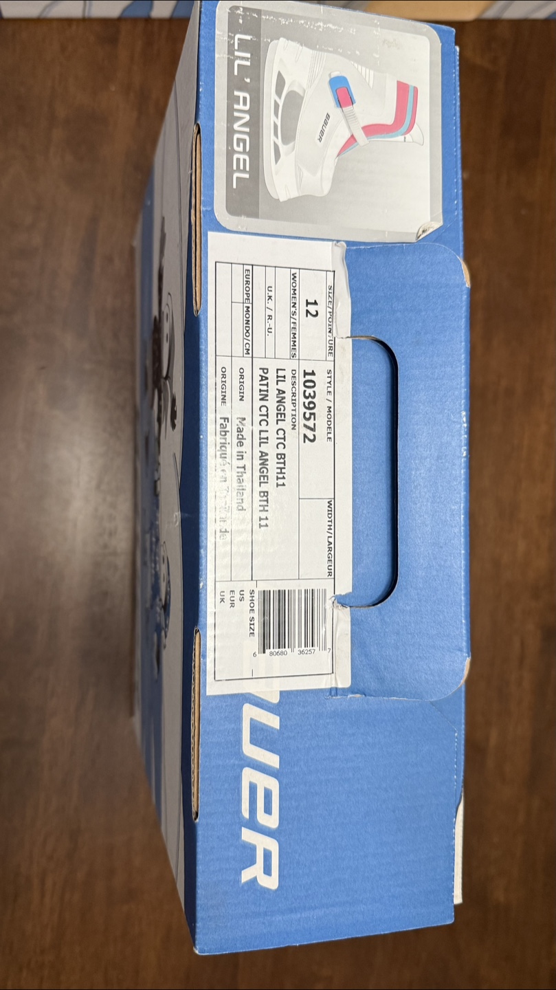 Bauer Lil' Angel Figure Skates - Size 12 - photo 2