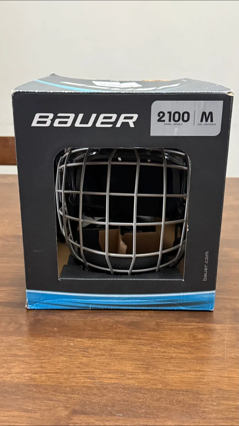 Bauer 2100 Hockey Helmet with Cage - Medium thumbnail