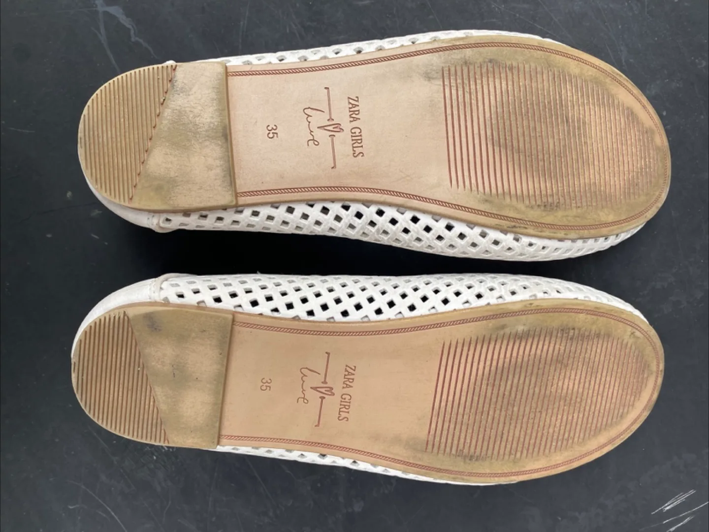 Girls stylish ZARA  Summer Flats image indicator(4)