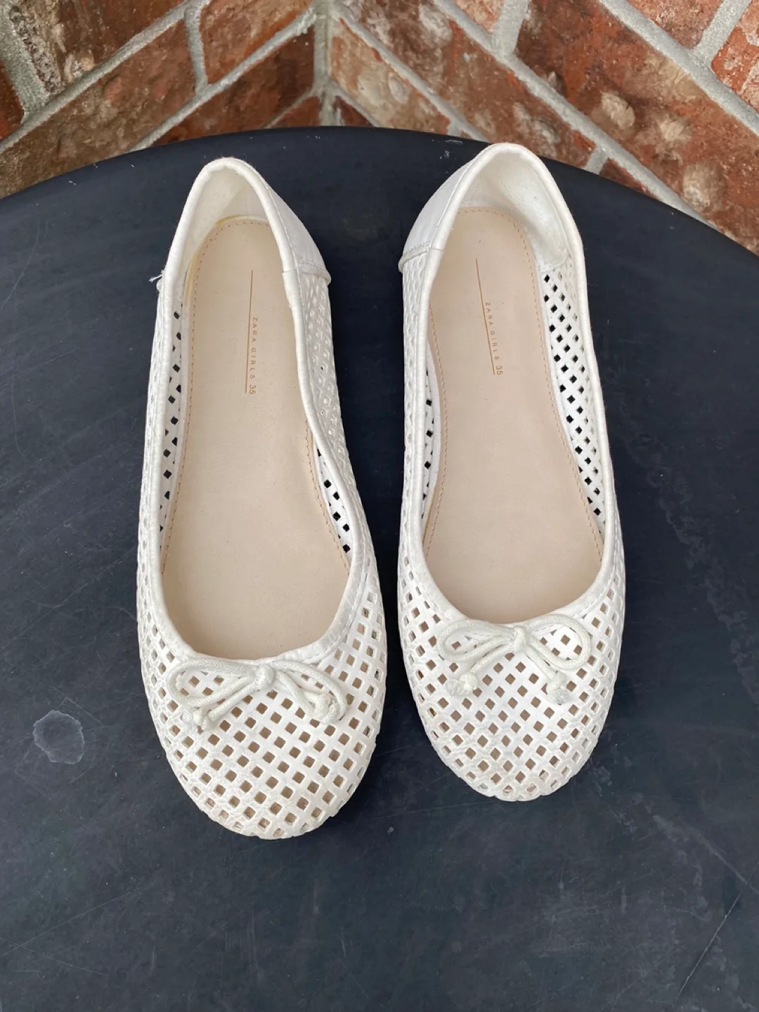 Girls stylish ZARA  Summer Flats thumbnail