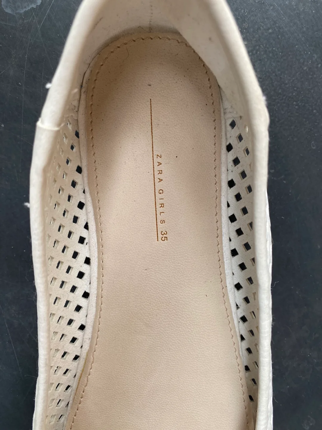 Girls stylish ZARA  Summer Flats image indicator(6)
