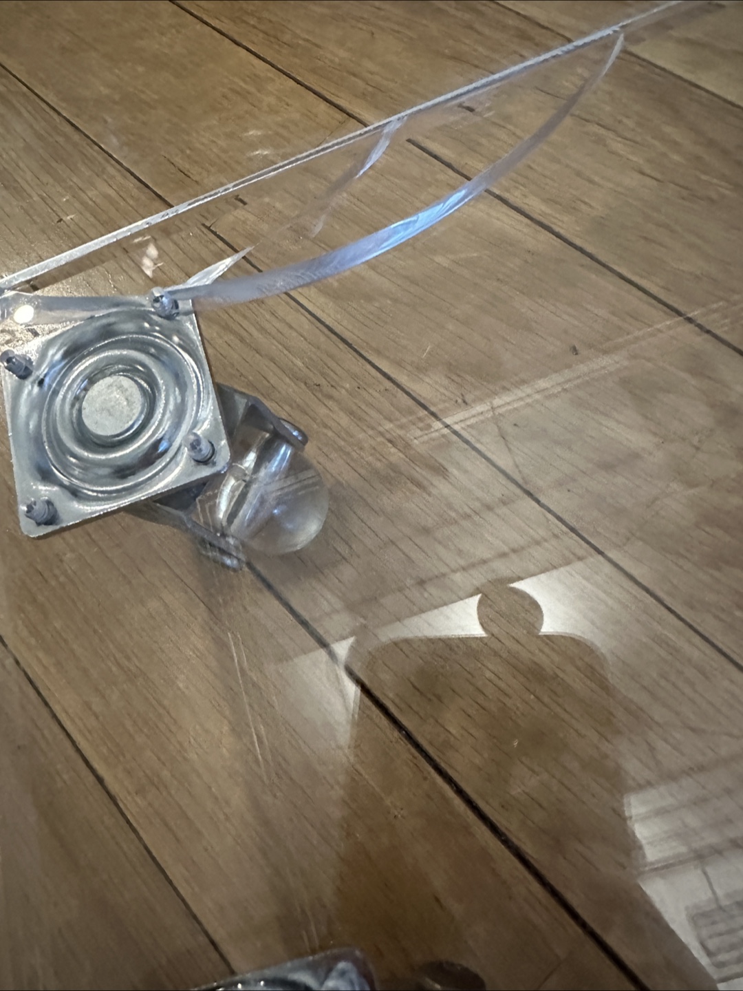 Clear Acrylic Rolling 8-Drawer storage cabinet - photo 4