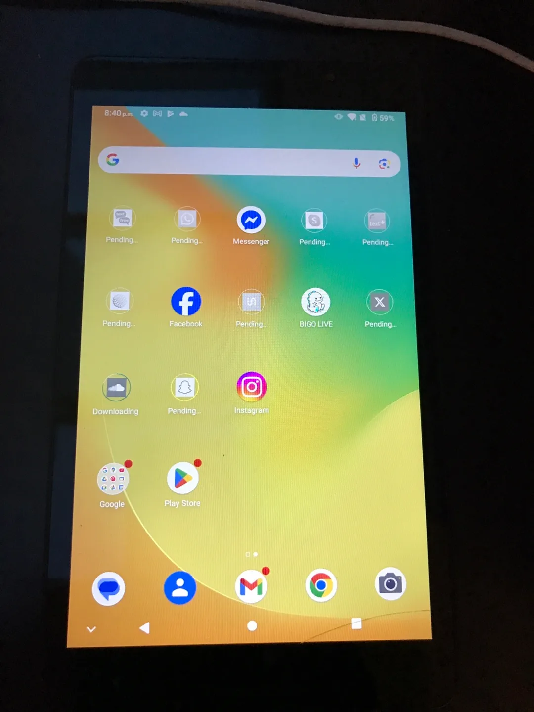 ZTE Android Tablet - 32GB unlocked plz read description thumbnail