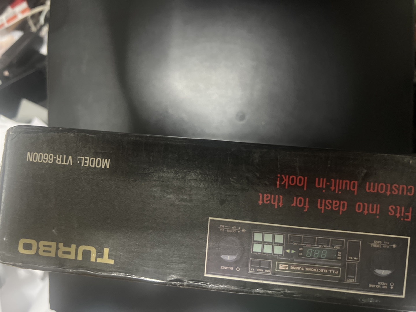 Vintage TURBO Model VTR-6600N Auto Reverse Electronic Tuner - photo 2